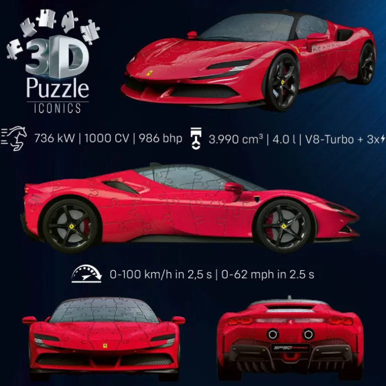 Ravensburger Puzzle 3D Ferrari SF90 Stradale