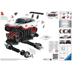 Ravensburger Puzzle 3D Porsche 911 GT3 Cup