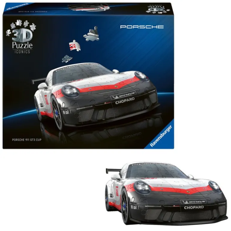 Ravensburger Puzzle 3D Porsche 911 GT3 Cup