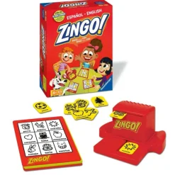 Ravensburger Zingo! Juego de Mesa para Aprender Inglés