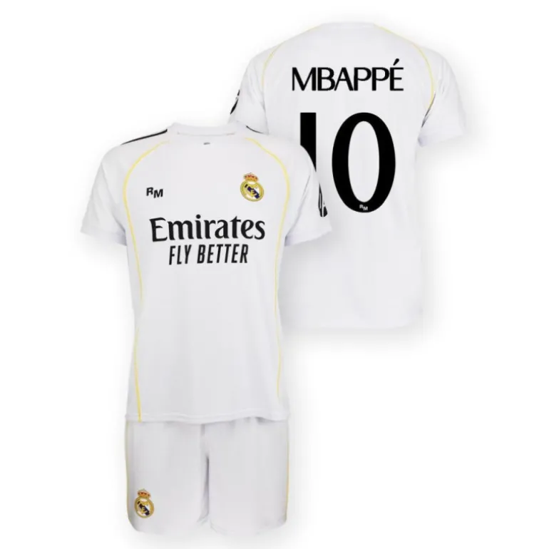 Real Madrid Primera Equipación Mbapee Talla 8 Años Temporada 2025-2026
