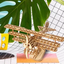 Robotime Avión Maqueta de Madera