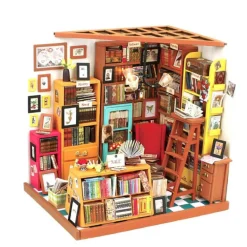 Robotime Biblioteca de Sam Maqueta