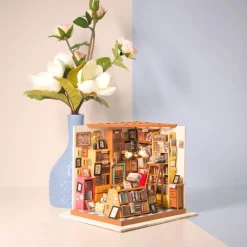 Robotime Biblioteca de Sam Maqueta