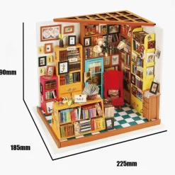 Robotime Biblioteca de Sam Maqueta