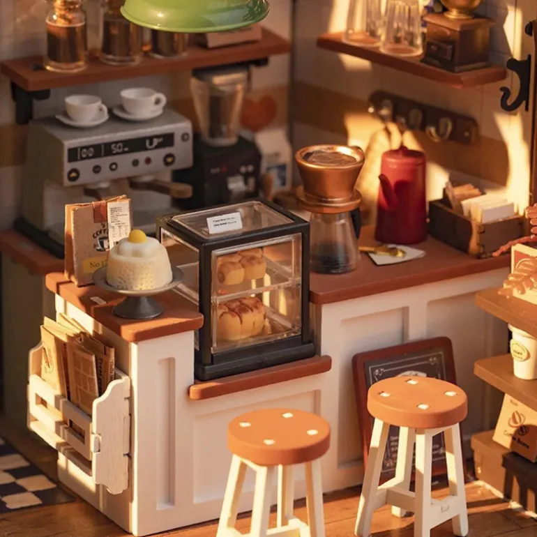 Robotime Cafetería Maqueta