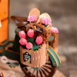 Robotime Carro de Flores Maqueta