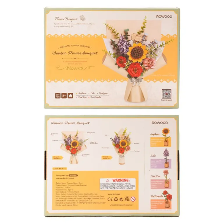 Robotime Flower Bouquet Maqueta