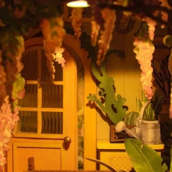 Robotime Flower House Sujetalibros