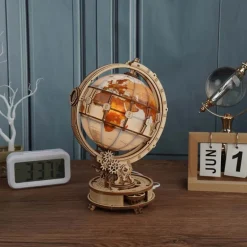 Robotime Globo Luminoso Maqueta de Madera
