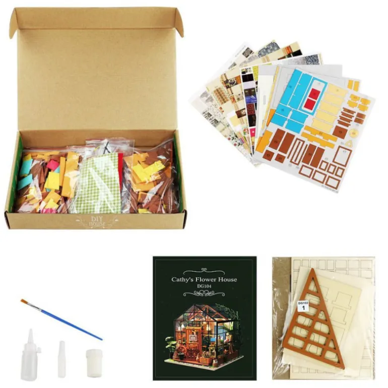 Robotime Invernadero de Katy Maqueta