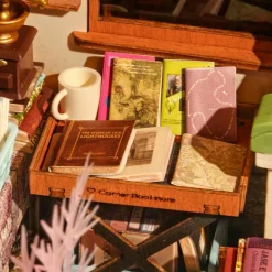 Robotime Librería Maqueta