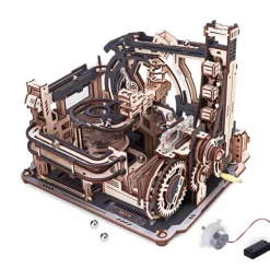 Robotime Marble Spaceport Laberinto de Canicas Maqueta de Madera