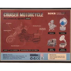 Robotime Motocicleta Maqueta de Madera