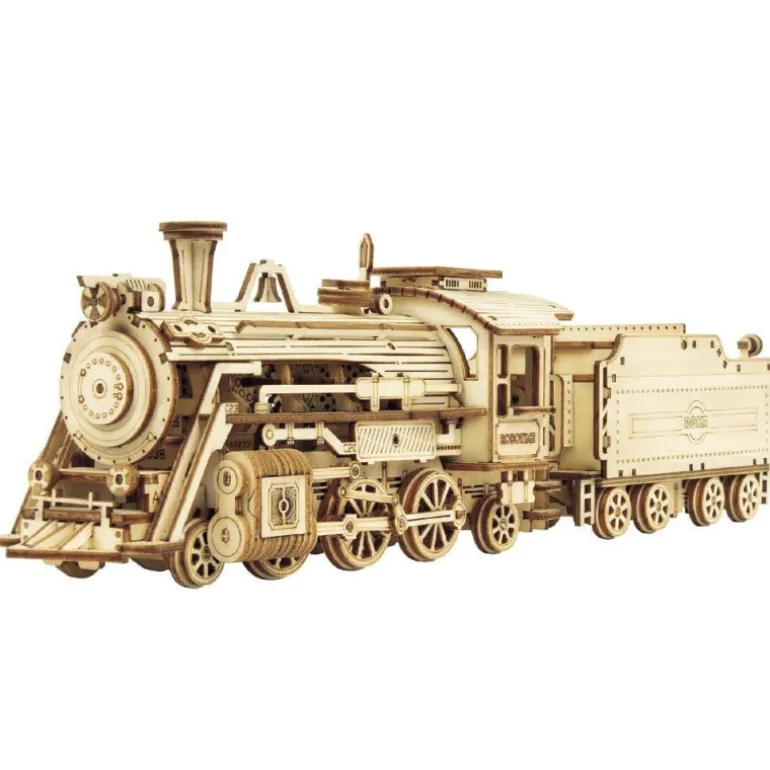 Robotime Prime Tren de Vapor Maqueta de Madera