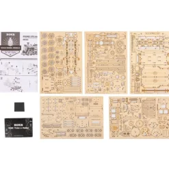 Robotime Prime Tren de Vapor Maqueta de Madera
