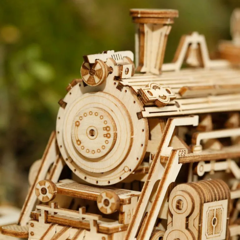 Robotime Prime Tren de Vapor Maqueta de Madera