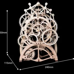 Robotime Reloj de Péndulo Maqueta de Madera