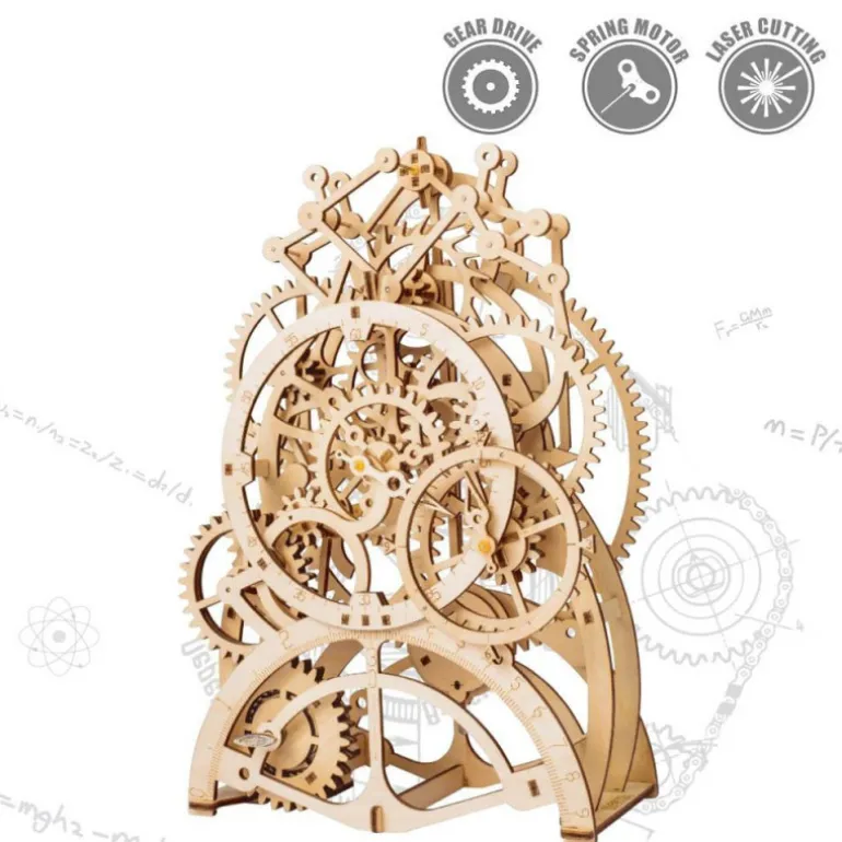 Robotime Reloj de Péndulo Maqueta de Madera