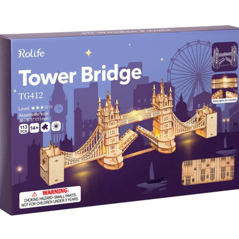 Robotime Tower Bridge Maqueta de Madera