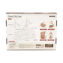 Robotime Tranvía Clásico Maqueta de Madera