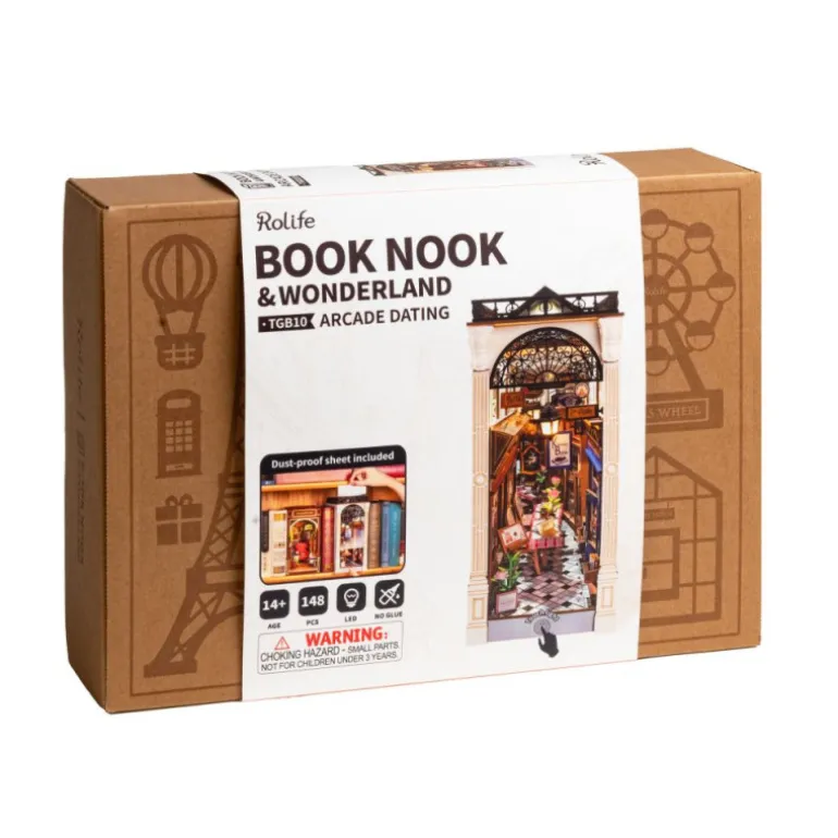 Rolife Arcade Dating Maqueta de Madera