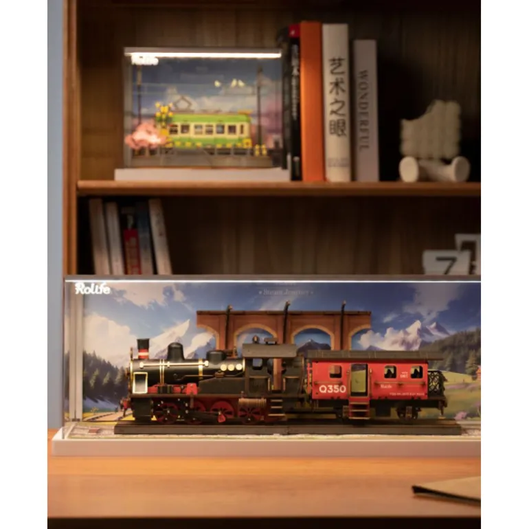 Rolife Steam Journey Rompecabezas 3D de Madera