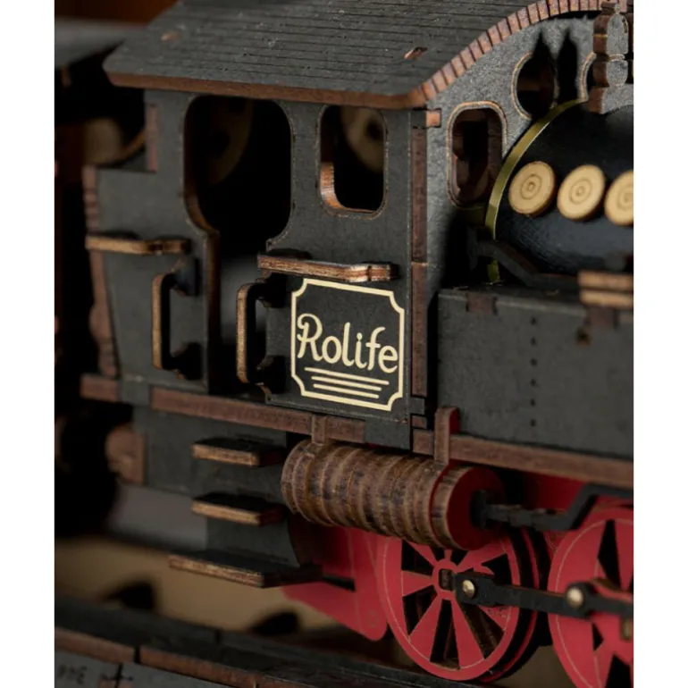 Rolife Steam Journey Rompecabezas 3D de Madera