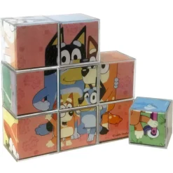 Rompecabezas 9 Cubos Bluey