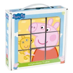 Rompecabezas 9 Cubos Peppa Pig