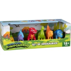 Set de 6 Dinosaurios