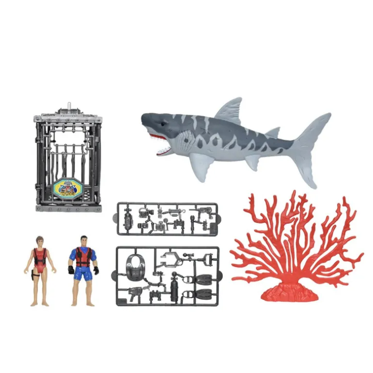 Set de Rescate Tiburón con Luz y Sonido