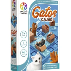Smart Games Gatos Cajas Juego de Mesa