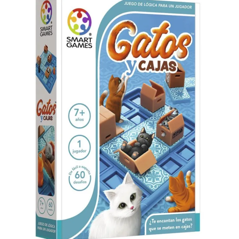 Smart Games Gatos Cajas Juego de Mesa