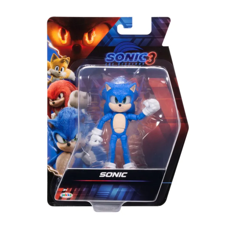 Sonic 3 The Hedgeogh La Película Figura Articulada 13 cm Varios Modelos