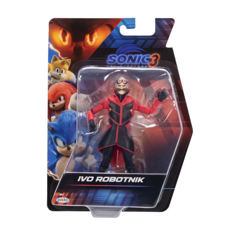 Sonic 3 The Hedgeogh La Película Figura Articulada 13 cm Varios Modelos