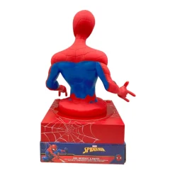 SPIDER-MAN Lámpara 3D con Despertador y Fecha