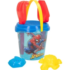 SPIDER-MAN Set de Cubo de Playa con Accesorios