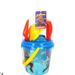 SPIDER-MAN Set de Cubo de Playa con Accesorios
