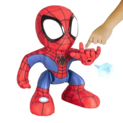 Spidey and his Amazing Friends Amazing Flip Spidey Peluche con Sonidos 28 cm
