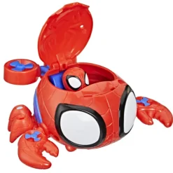 Spidey and His Amazing Friends Water Webs Set Vehículo y Figura Aracno-Cangrejo