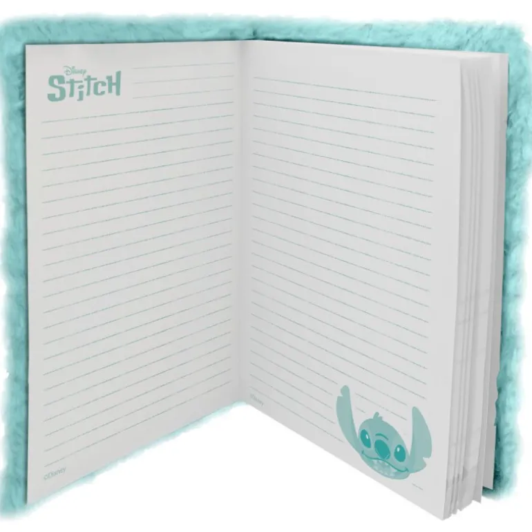 Stitch Libreta de Peluche Plush