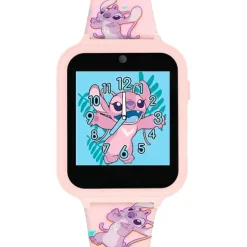 Stitch Reloj Interactivo Angel