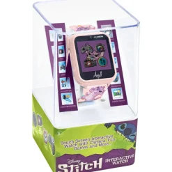 Stitch Reloj Interactivo Angel