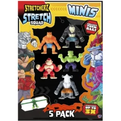 Stretch Pack de 5 Mini Figuras Varios Modelos