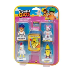 Stumble Guys Pack 5 Figuras Acción Varios Modelos
