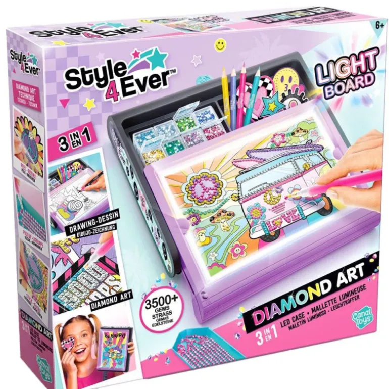 Style 4 Ever Maletín Luminoso Diamond Art