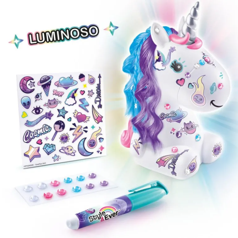 Style 4 Ever Unicornio DIY Con Luz Cósmica