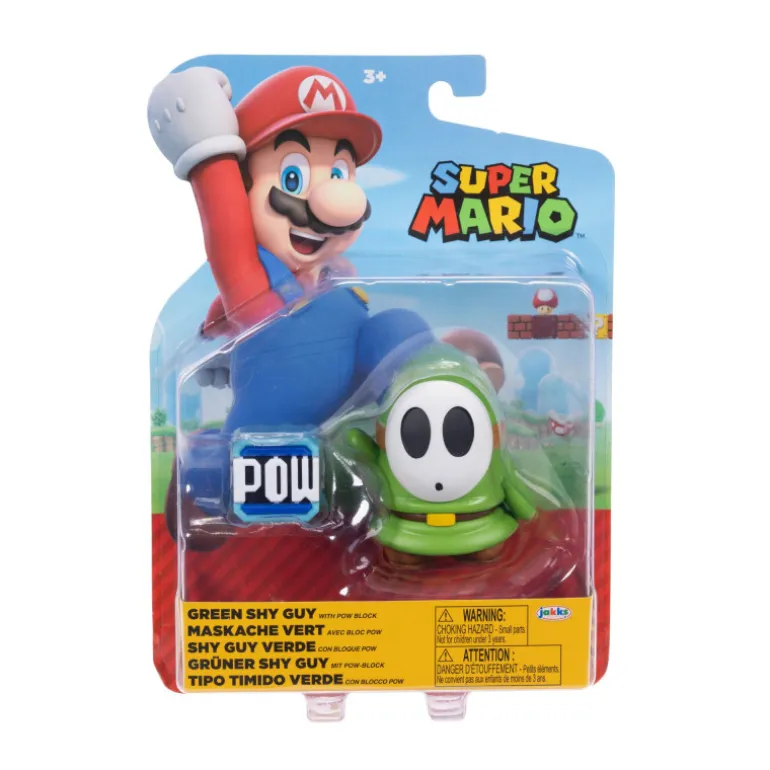 Super Mario Figura Articulada 10 cm Varios Modelos