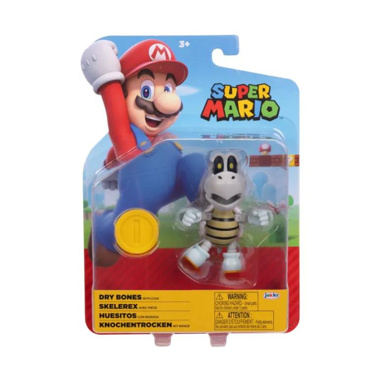 Super Mario Figura Articulada 10 cm Varios Modelos